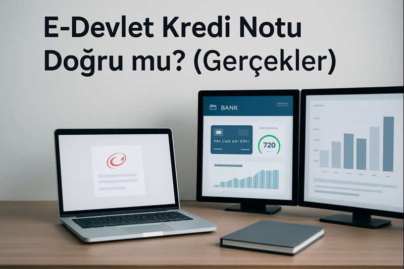 E-Devlet Kredi Notu Doğru mu? (Gerçekler) - Ulaş Kredi Rehberi