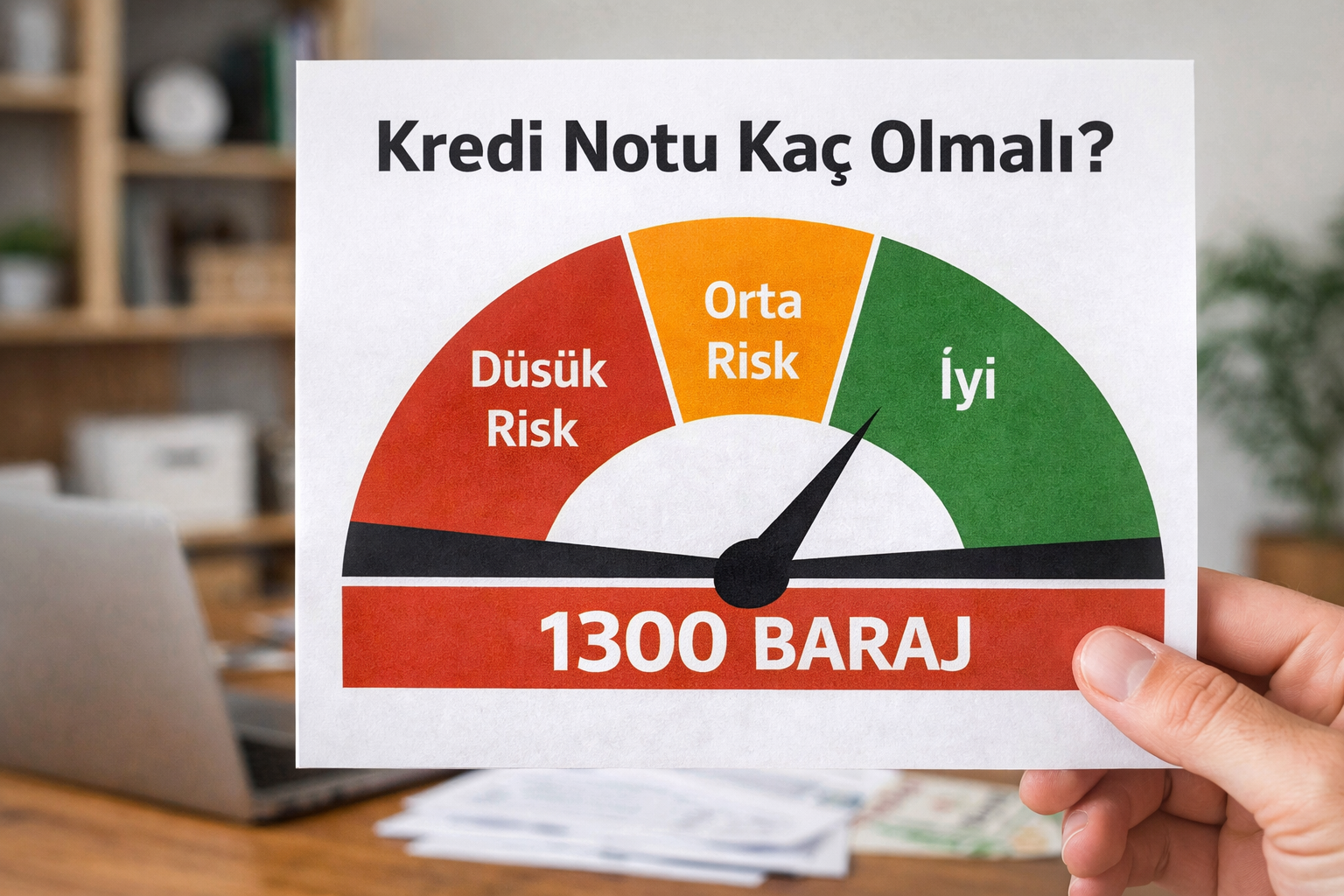 Kredi Notu Kaç Olmalı? (1300 Barajı Ne Anlama Geliyor?)